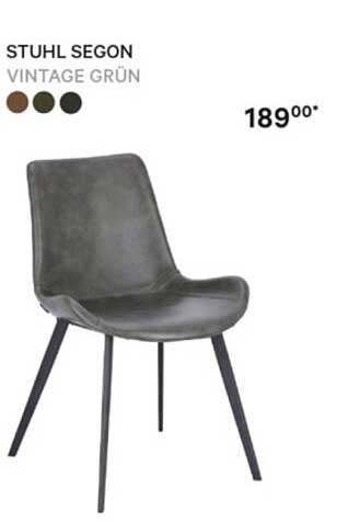 STUHL SEGON VINTAGE GRÜN