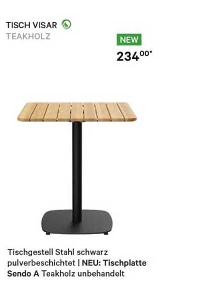 TISCH VISAR TEAKHOLZ