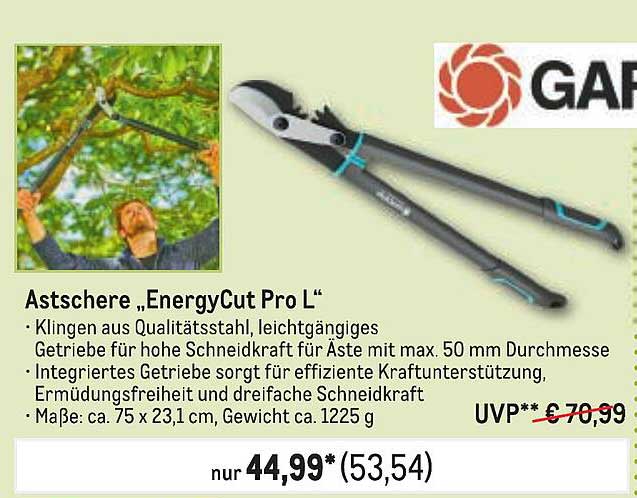 Astschere „EnergyCut Pro L“