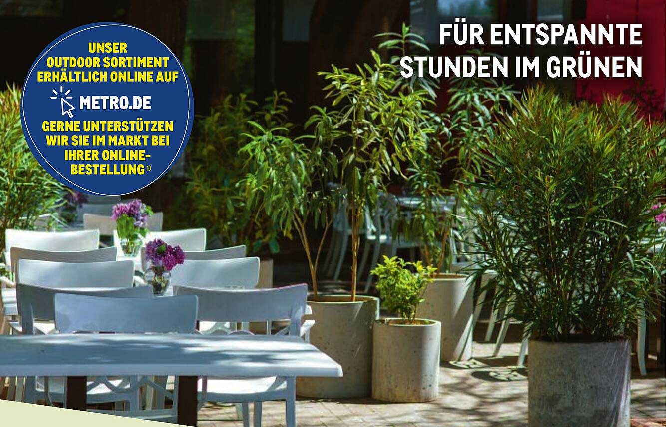 Für entspannte Stunden im Grünen
