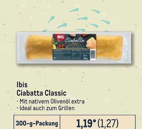 Ibis Ciabatta Classic – 300-g-Packung