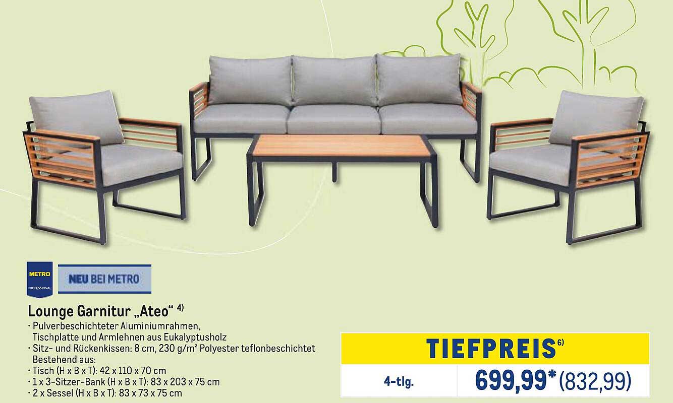 Lounge Garnitur „Ateo“