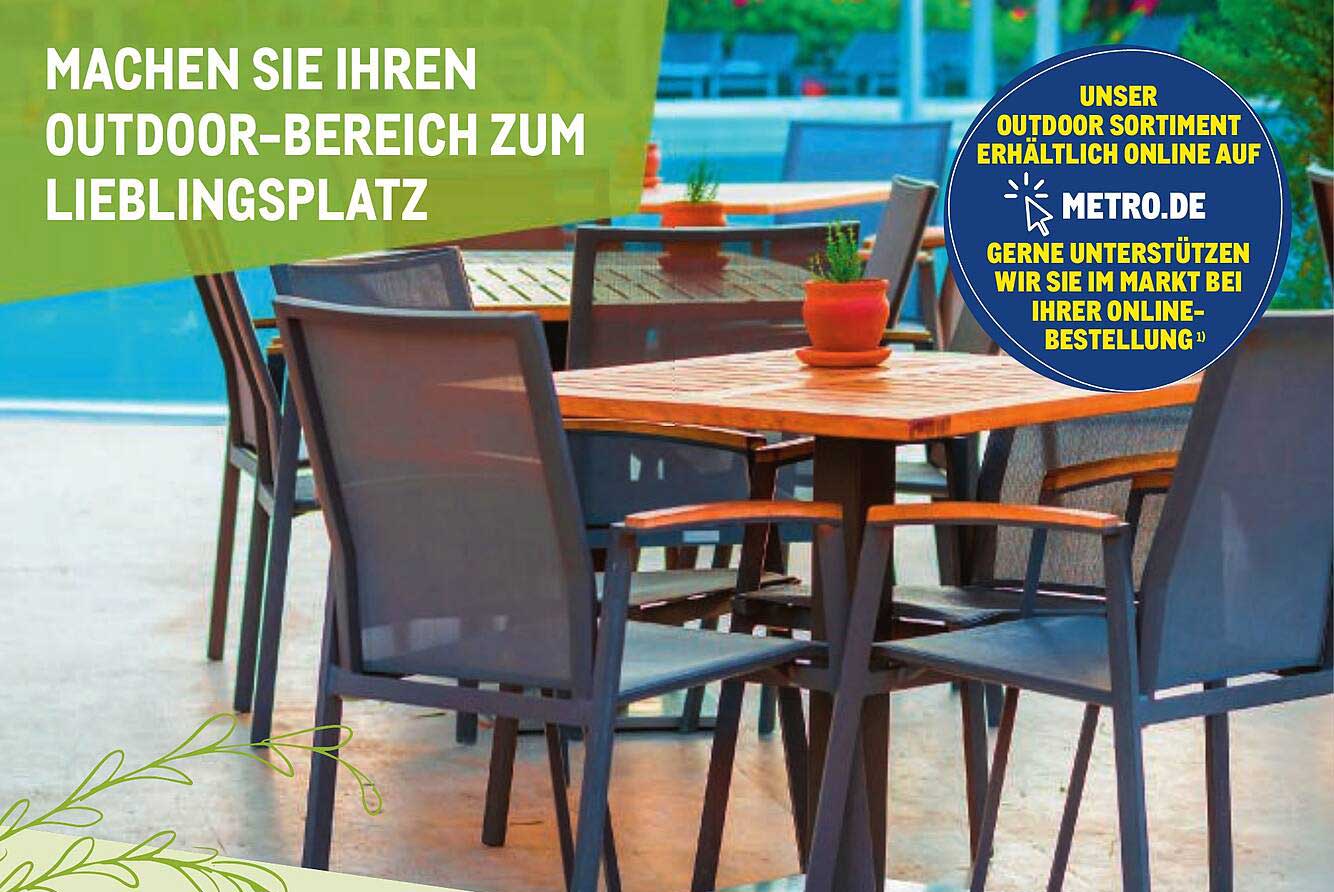 Machen Sie Ihren Outdoor-Bereich zum Lieblingsplatz