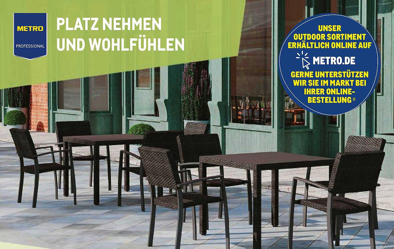 Platz nehmen und wohlfühlen – Erstklassige Möbel für Ihren Außenbereich