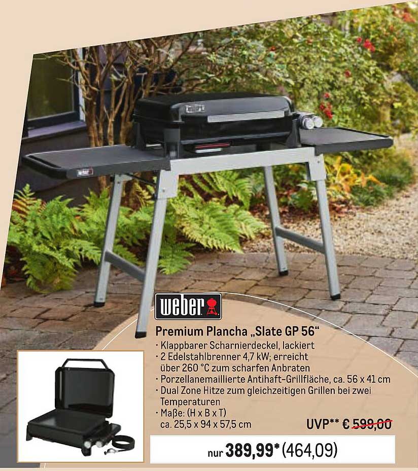 Premium Plancha „Slate GP 56“