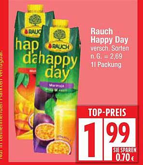 Rauch Happy Day - verschiedene Sorten 1l