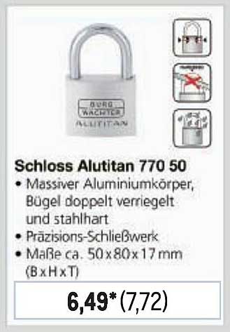 Schloss Alutitan 770 50
