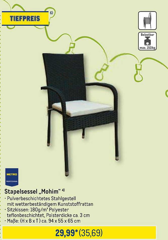 Stapelsessel „Mohim“