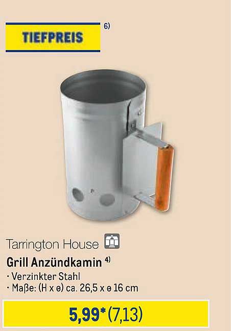 Tarrington House Grill Anzündkamin