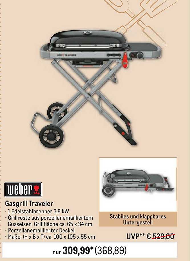 Weber Gasgrill Traveler