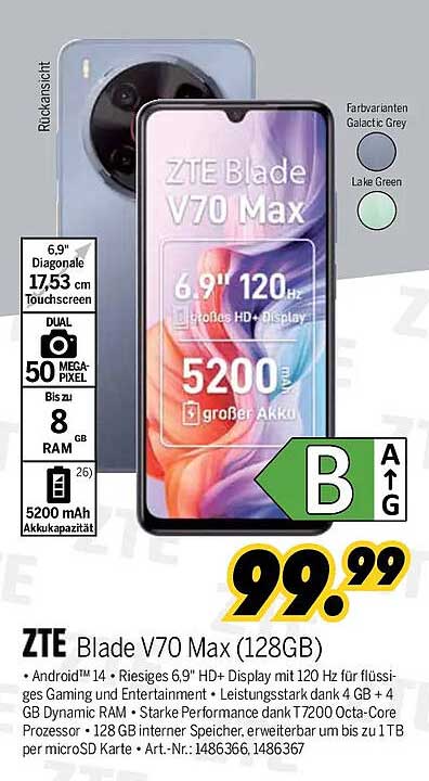 ZTE Blade V70 Max (128GB)