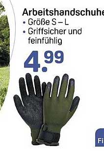 Arbeitshandschuhe – Größe S – L, griffsicher und feinfühlig