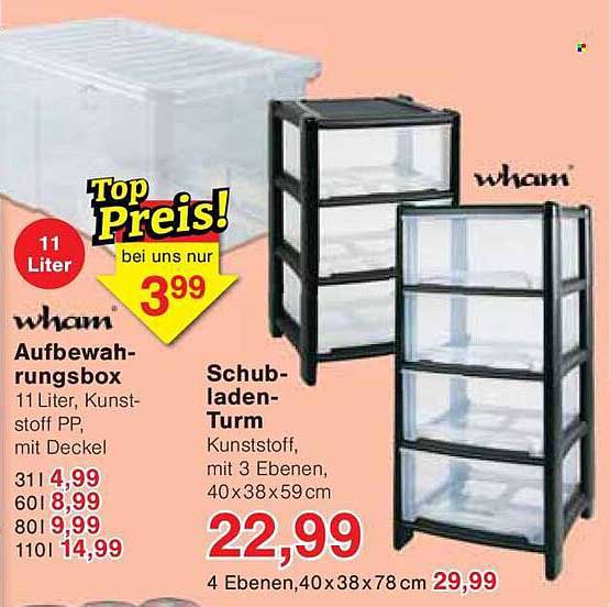 Aufbewahrungsbox 11 Liter mit Deckel - Top Preis!