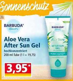 Barbuda Sun Aloe Vera After Sun Gel 200 ml