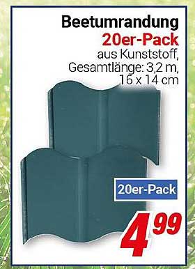 Beetumrandung 20er-Pack
