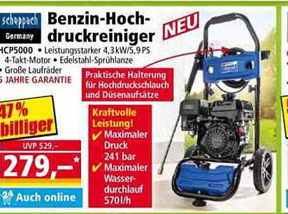 Benzin-Hochdruckreiniger HCP5000