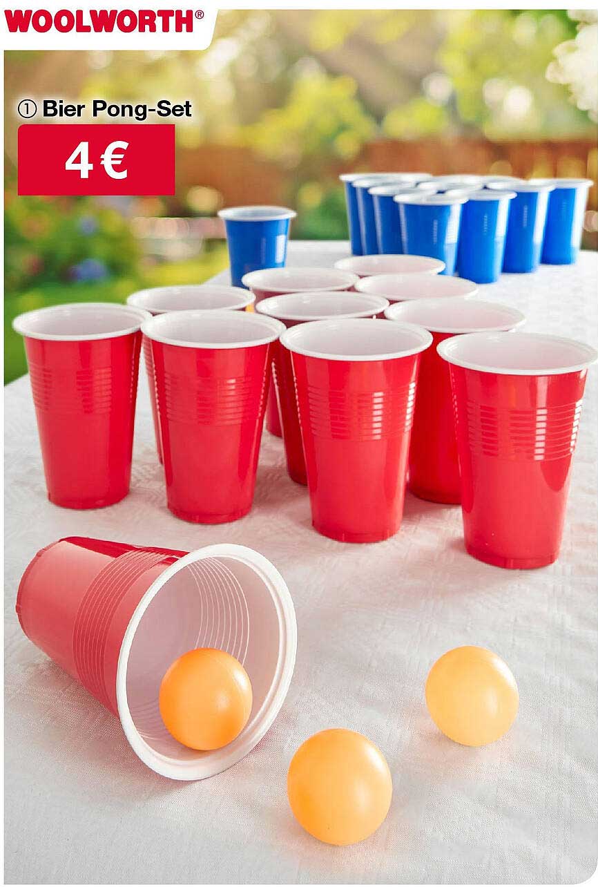 Bier Pong-Set