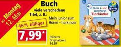 Buch: Mein junior zum Hören – Tierkinder