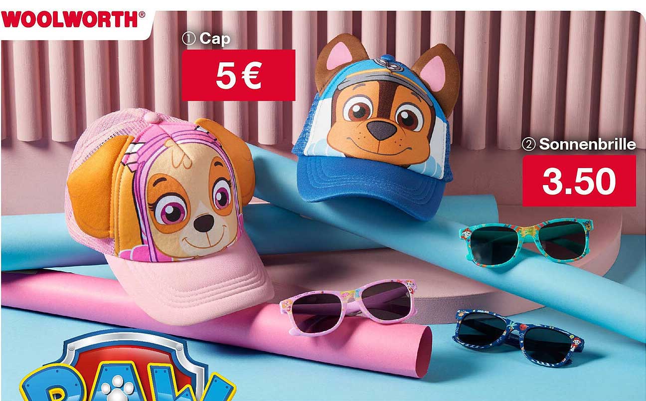 Cap Paw Patrol und Sonnenbrille