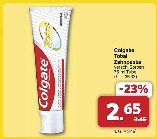 Colgate Total Zahnpasta 75 ml