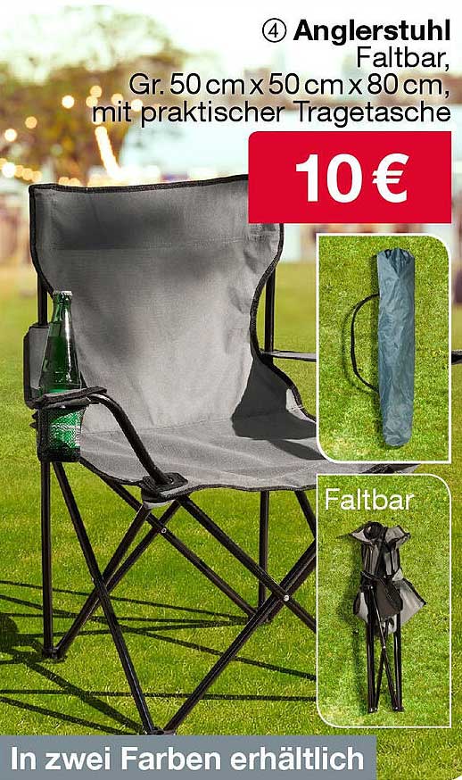 Faltbarer Anglerstuhl