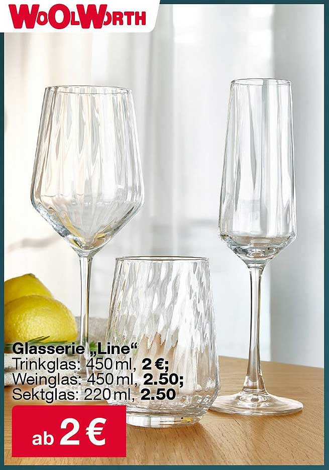 Glasserie „Line“ – Stilvoll genießen
