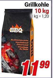 Grillkohle 10 kg