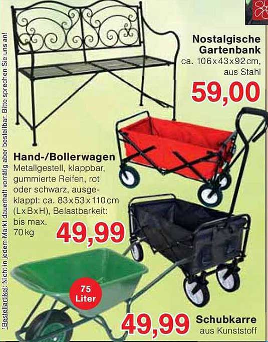 Hand-/Bollerwagen