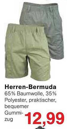 Herren-Bermuda - Bequeme Shorts für den Sommer