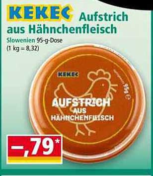 KEKEC Aufstrich aus Hähnchenfleisch
