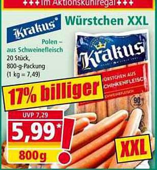 Krakus Würstchen XXL
