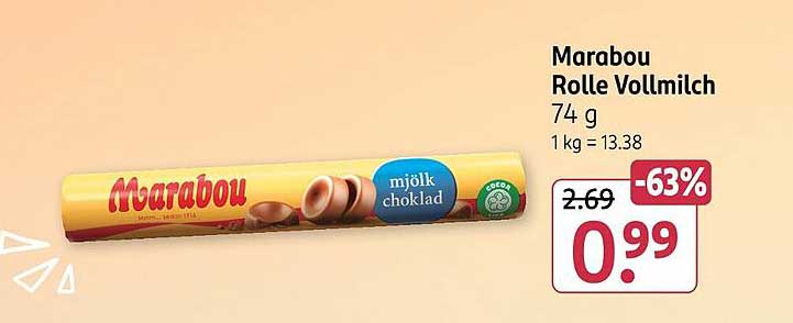 Marabou Rolle Vollmilch 74 g