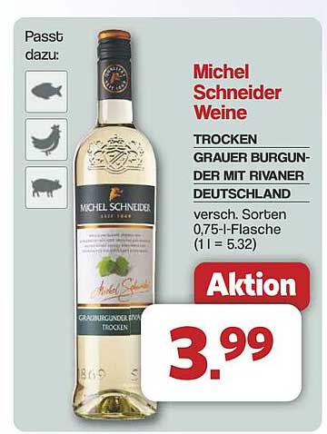 Michel Schneider Weine - Trocken Grauer Burgunder mit Rivaner