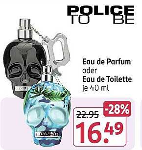 POLICE TO BE Eau de Parfum oder Eau de Toilette je 40 ml
