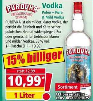 Purovka Vodka – Pure & Mild Vodka