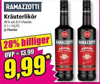 RAMAZZOTTI Kräuterlikör 0,7 l