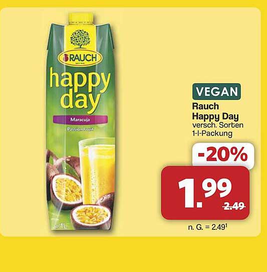 Rauch Happy Day - Maracuja 1-l-Packung