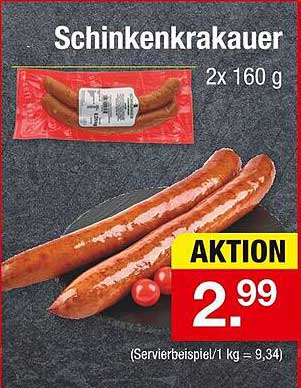 Schinkenkrakauer 2x160g