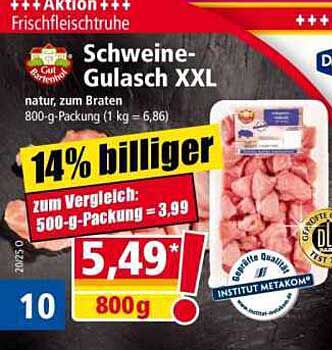 Schweine-Gulasch XXL