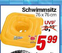 Schwimm Sitz 76 x 76 cm