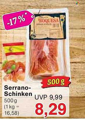 Serrano-Schinken 500 g