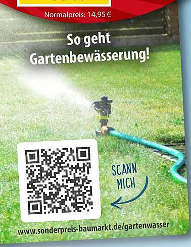 So geht Gartenbewässerung!