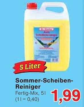 Sommer-Scheiben-Reiniger 5 Liter