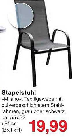 Stapelstuhl »Milano«