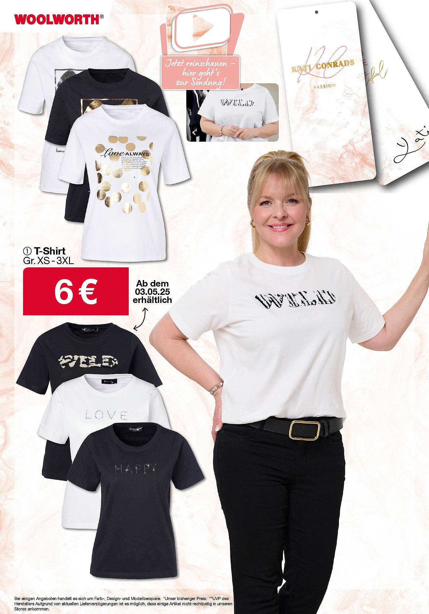T-Shirt Gr. XS-3XL