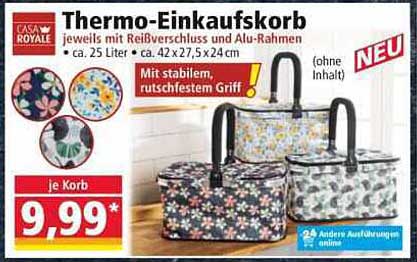 Thermo-Einkaufskorb – CASA ROYALE