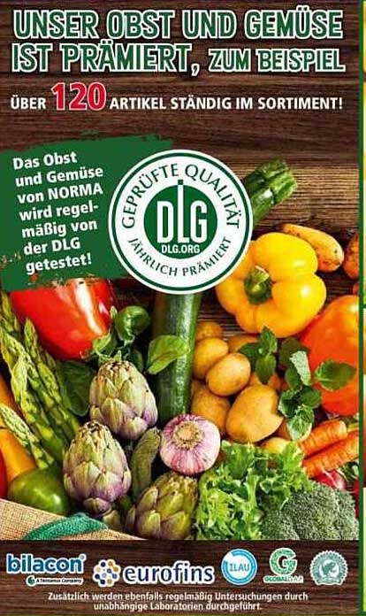 Unser Obst und Gemüse ist prämiert