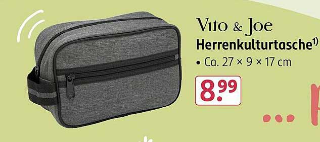 Vito & Joe Herrenkultur Tasche