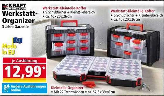 Werkstatt-Organizer von KRAFT – Praktisch und vielseitig