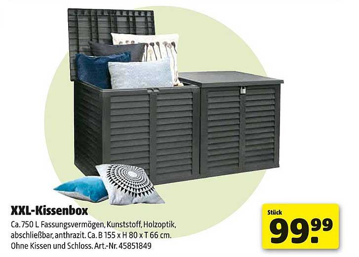 XXL-Kissenbox